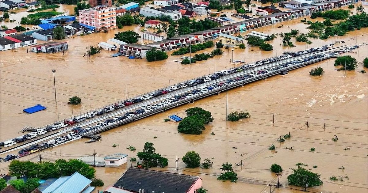 สถานการณ์น้ำท่วมภาคใต้ 2568